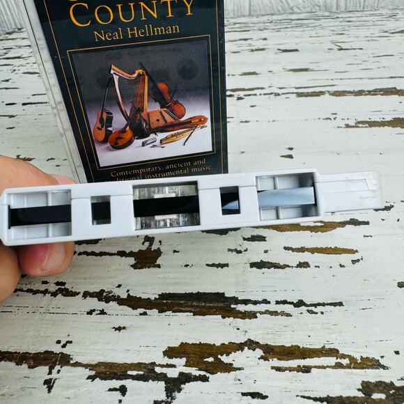 Oktober County Neal Hellman 1987 Gourd Music Cassette Tape Contemporary GM 101 - Picture 2 of 7